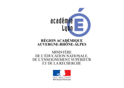 Academie De Lyon Arpejeh